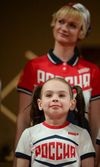 Russian Olympic and Paralympic uniform presented