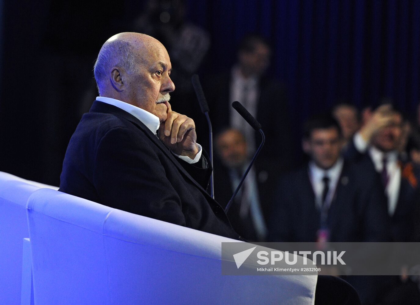 President Vladimir Putin takes part in United Popular Front's plenary meeting
