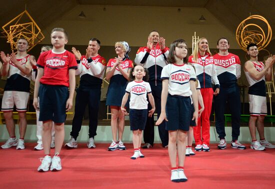 Russian Olympic and Paralympic uniform presented