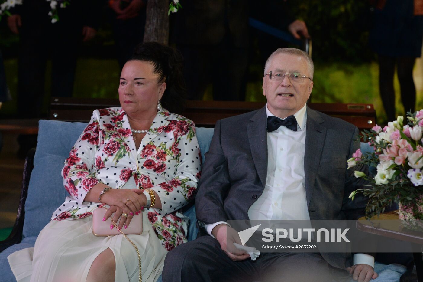 LDPR leader Vladimir Zhirinovsky celebrates his 70th anniversary