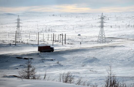 Norilsk - Dudinka road