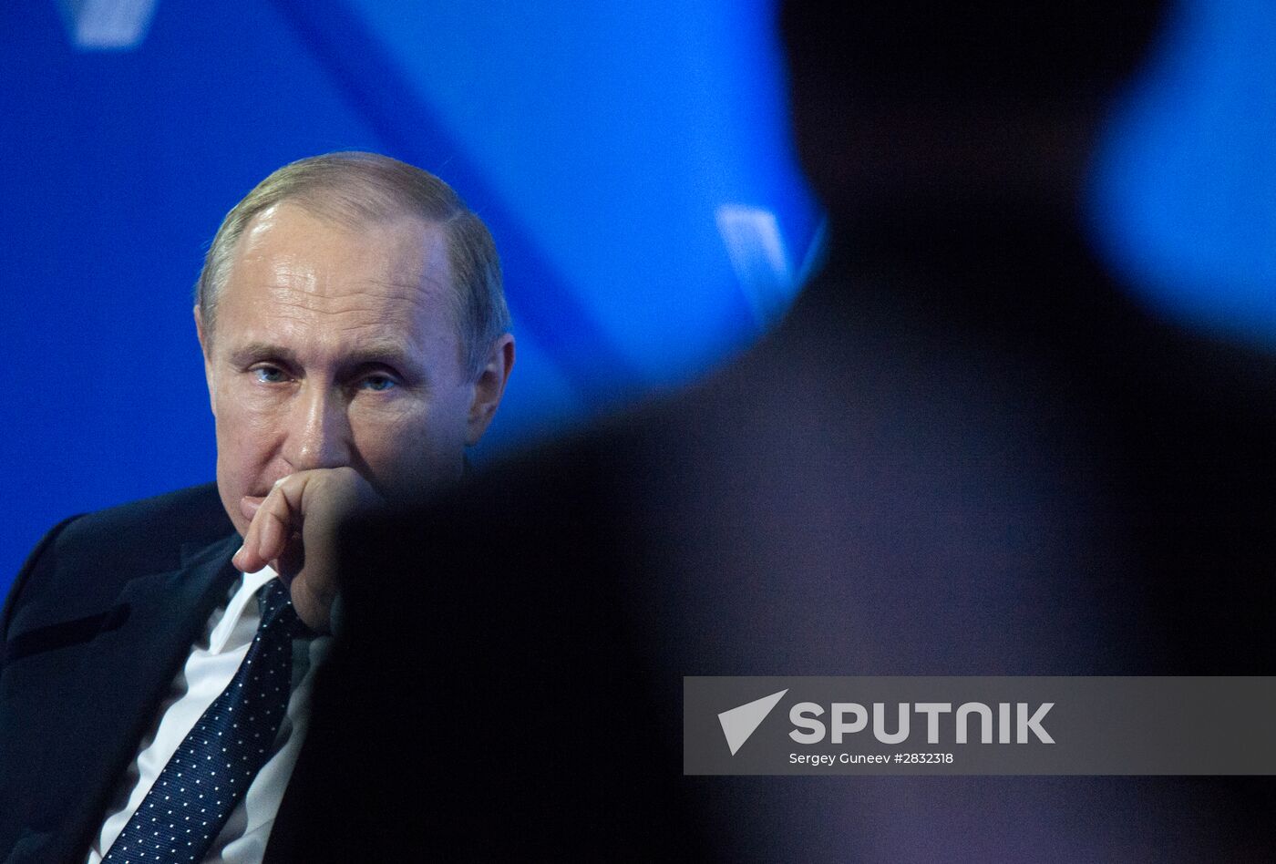 Vladimir Putin takes part in plenary session of Russian Popular Front's inter-regional forum