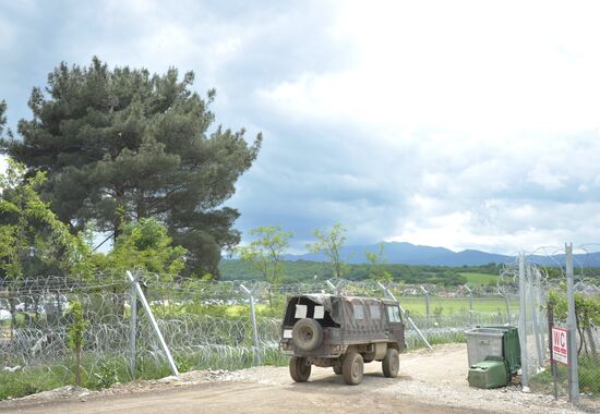 The Vinojug and Idomeni camps for refugees on the Greek-Macedonian border