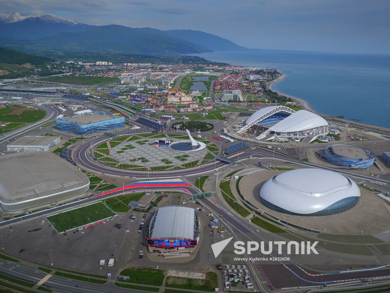 The Sochi Autodrom and Olympic Park