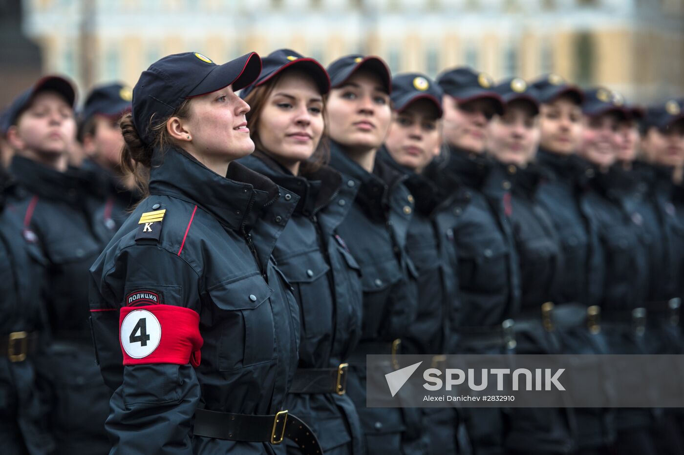 Rehearsal of Victory Parade in St Petersburg