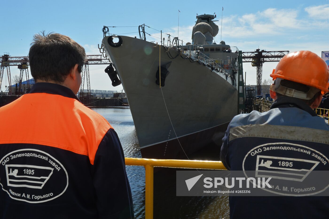 Gepard 3.9 frigate floated out in Zelenodolsk