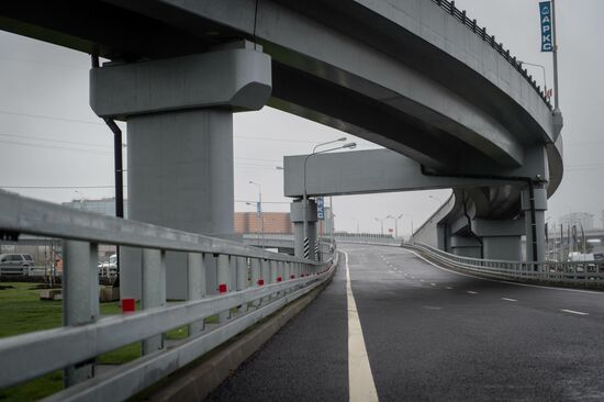 Renovation of the MKAD-Kashirshoye Motorway interchange is complete