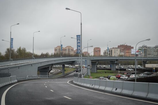 Renovation of the MKAD-Kashirshoye Motorway interchange is complete