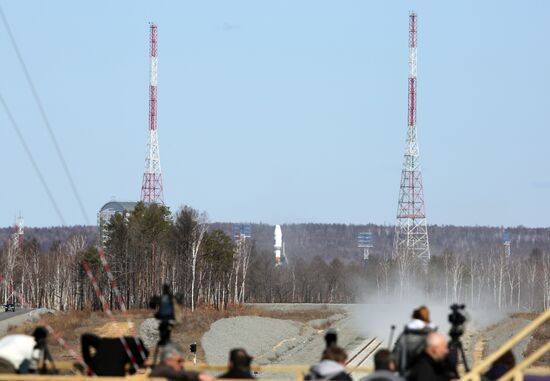 First launch at Vostochny Space Center