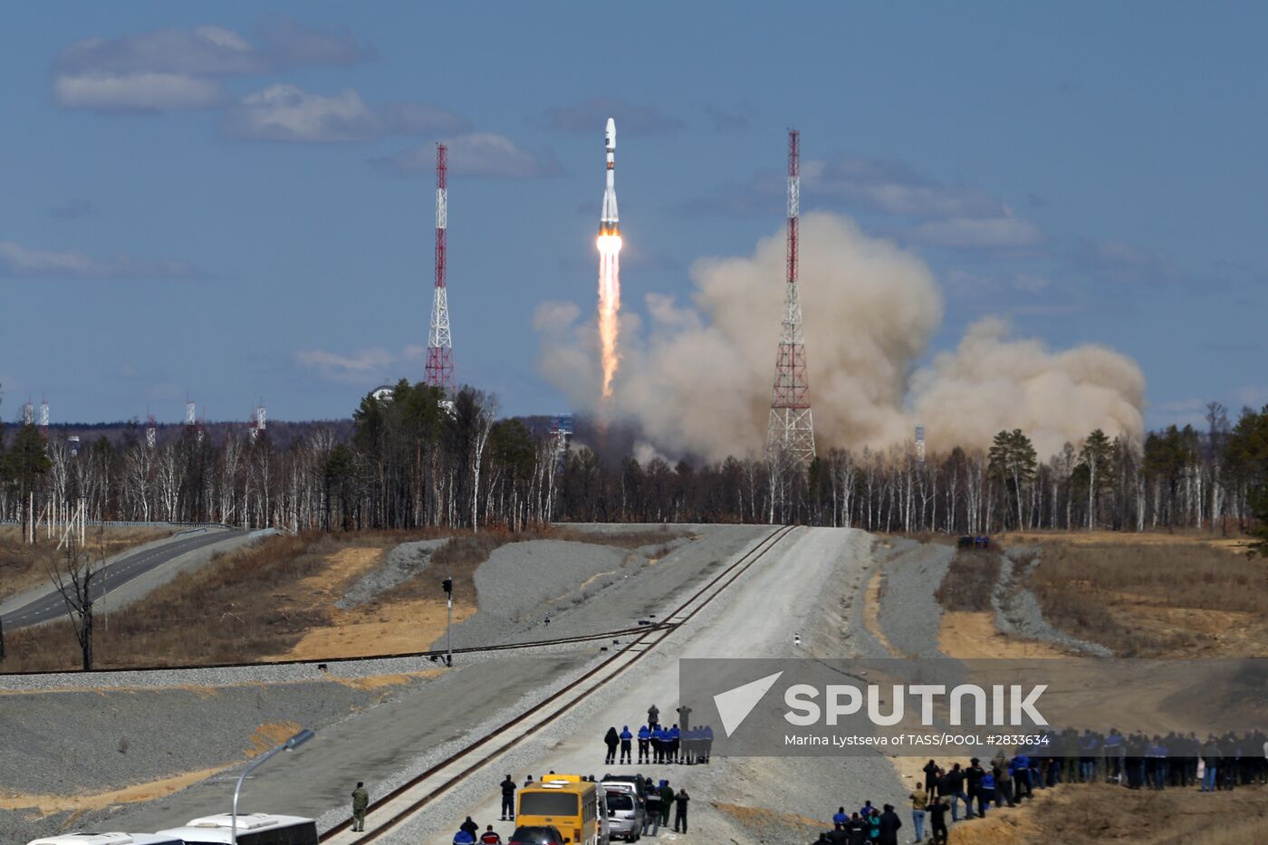 First launch at Vostochny Space Center