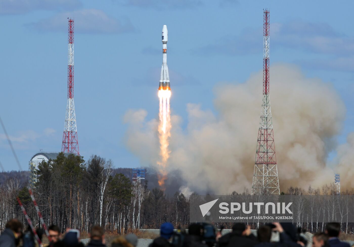 First launch at Vostochny Space Center