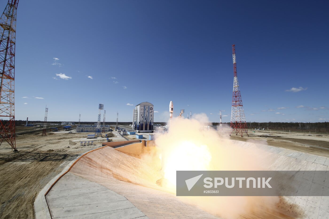First launch at Vostochny Space Center