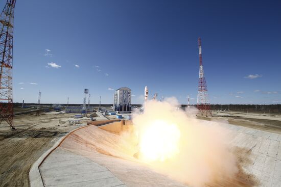First launch at Vostochny Space Center