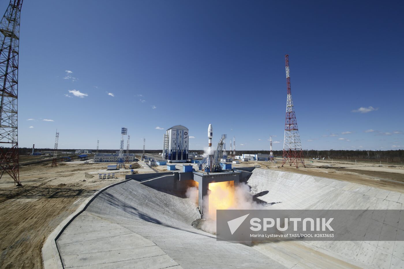 First launch at Vostochny Space Center
