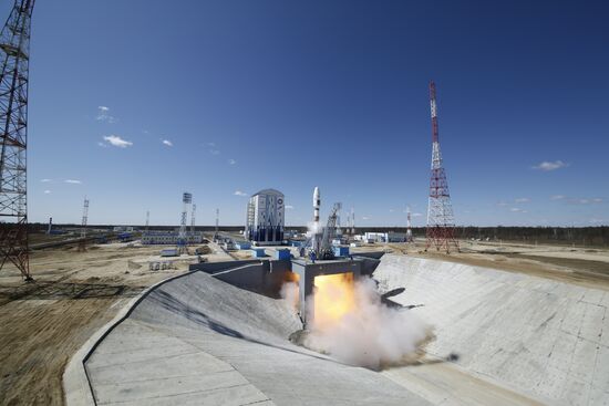 First launch at Vostochny Space Center