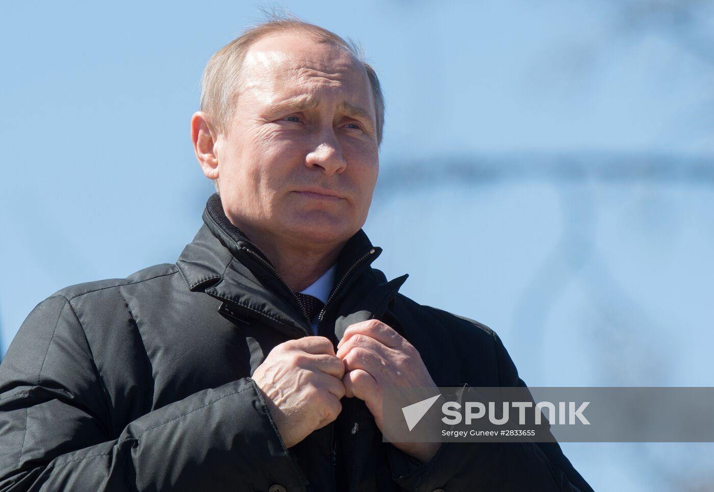 Vladimir Putin at Vostochny Space Center