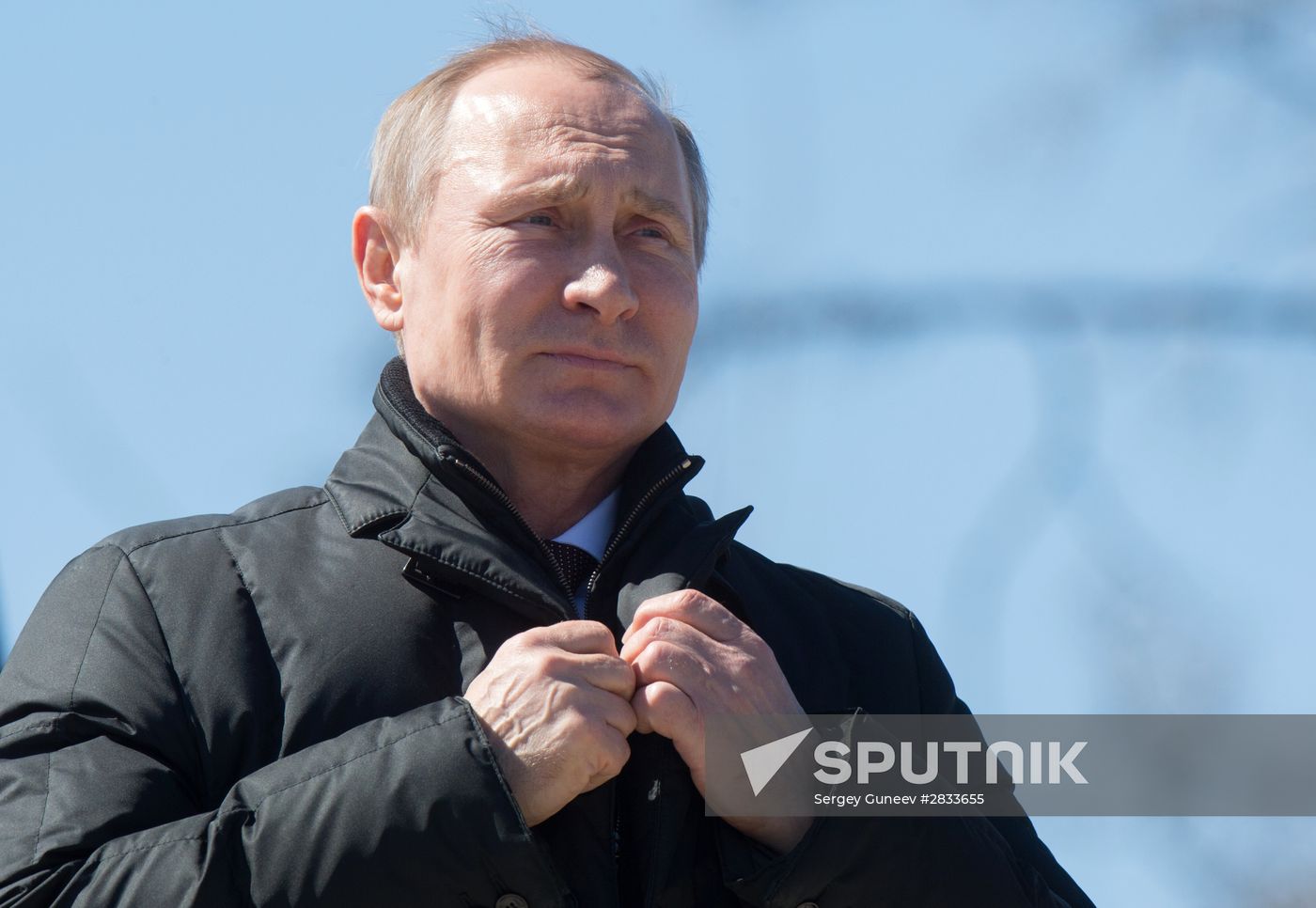Vladimir Putin at Vostochny Space Center