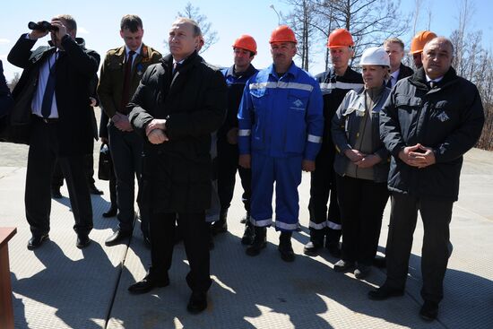 Vladimir Putin at Vostochny Space Center