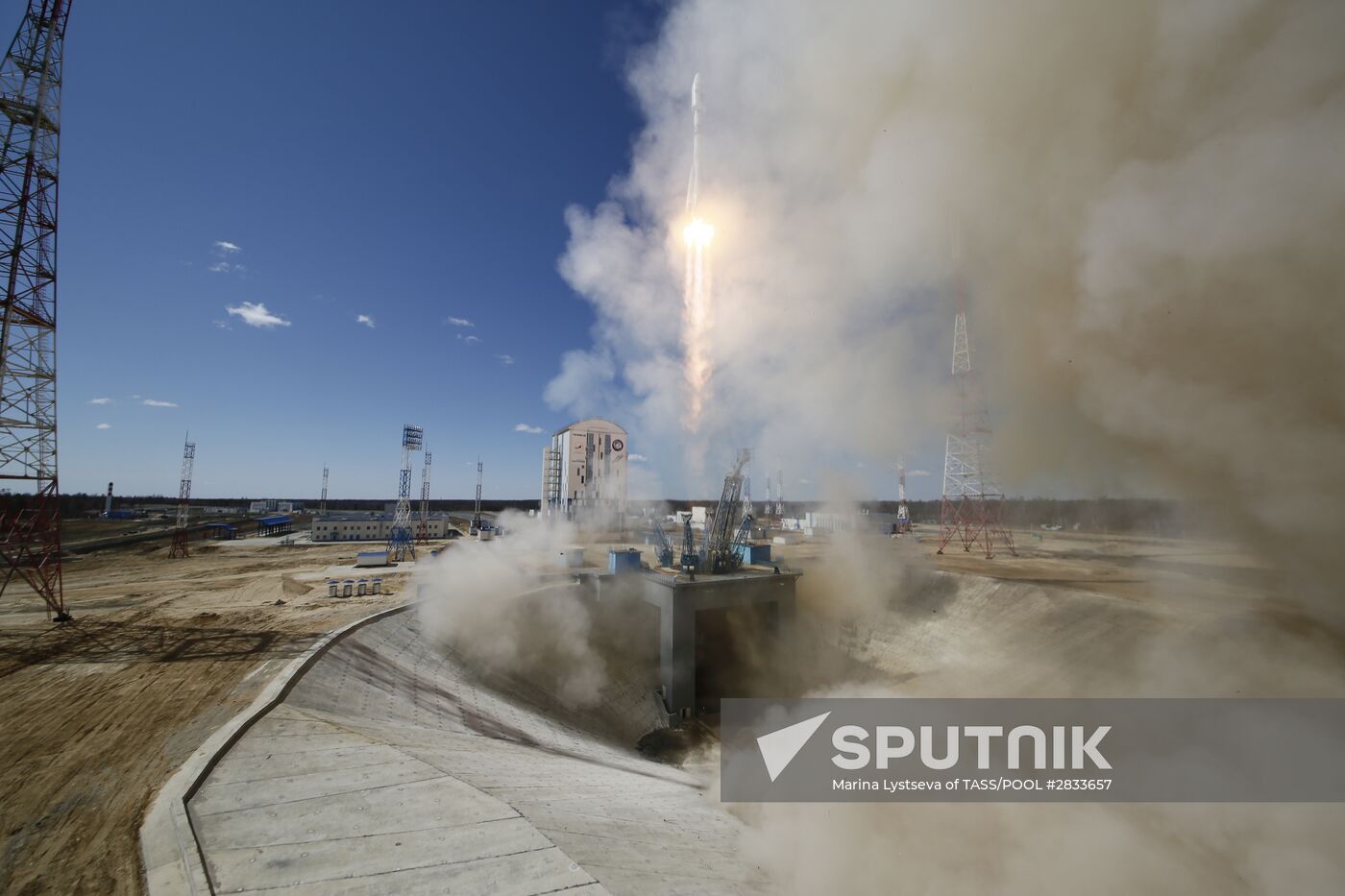 First launch at Vostochny Space Center