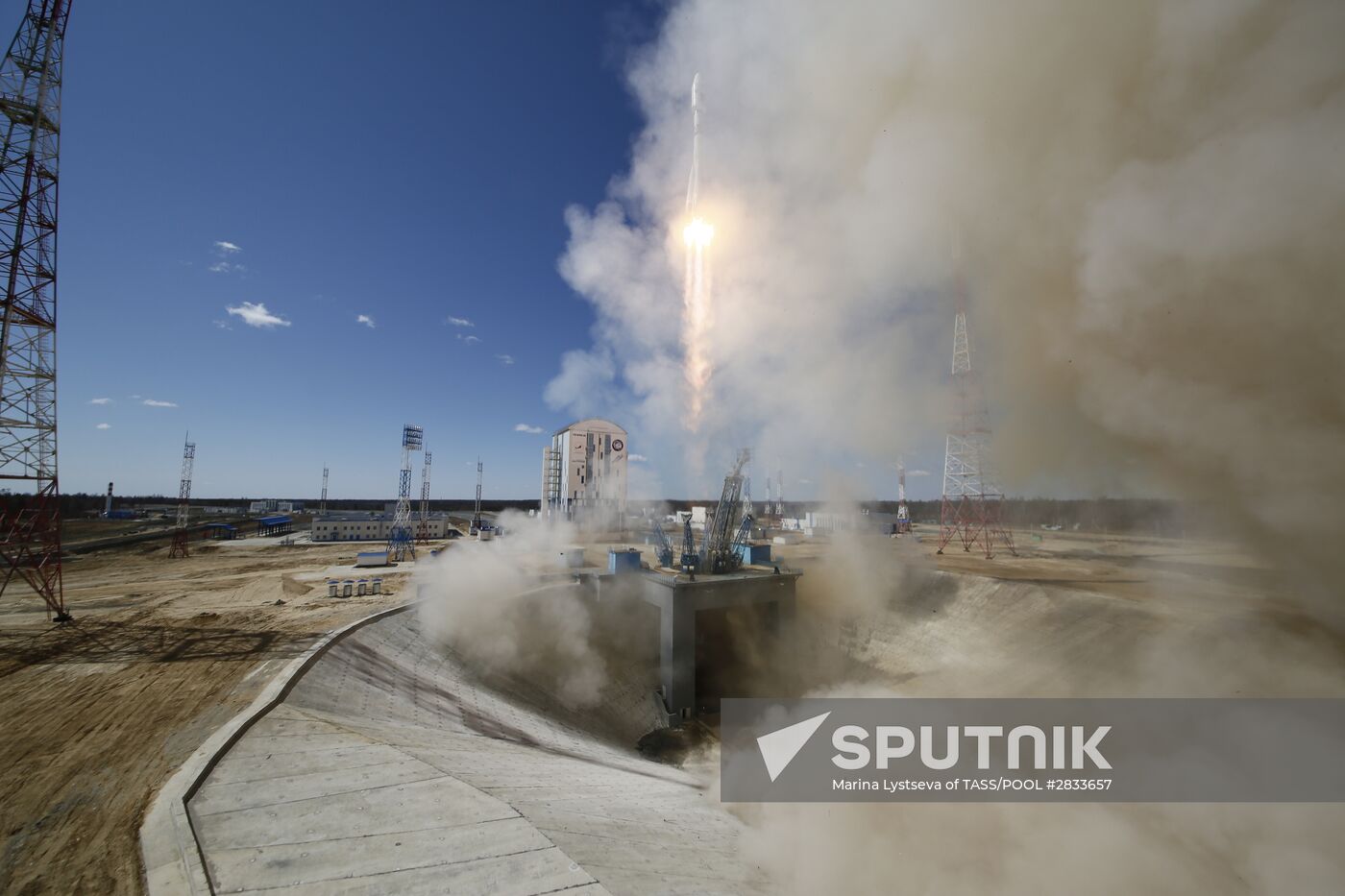 First launch at Vostochny Space Center