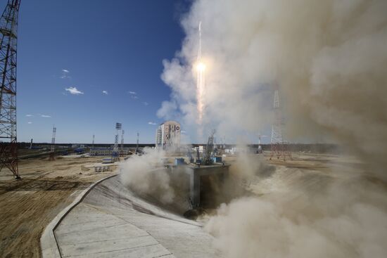 First launch at Vostochny Space Center