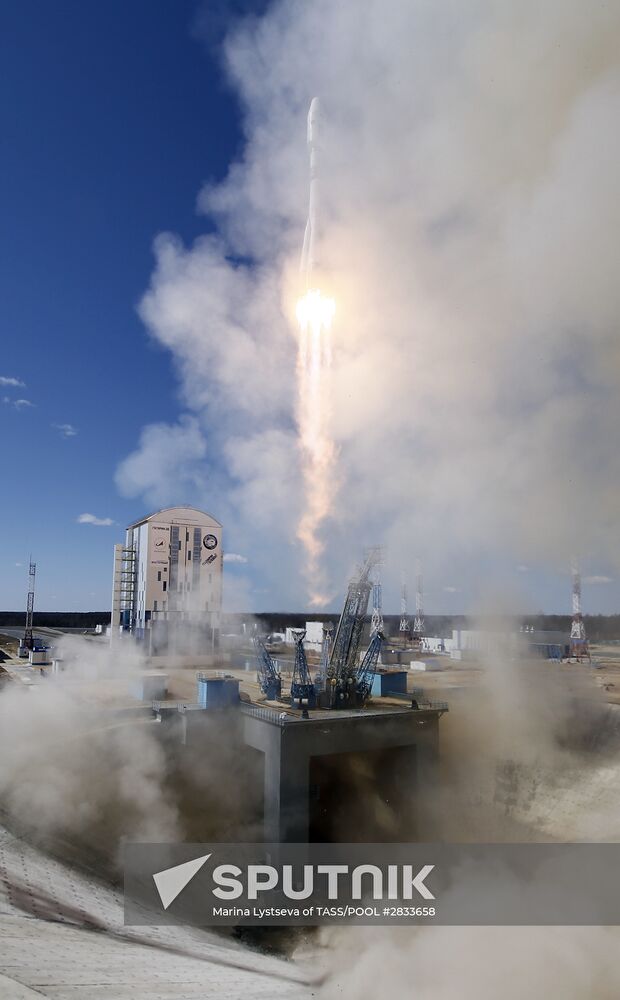 First launch at Vostochny Space Center