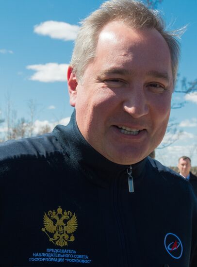 Vladimir Putin at Vostochny Space Launch Center