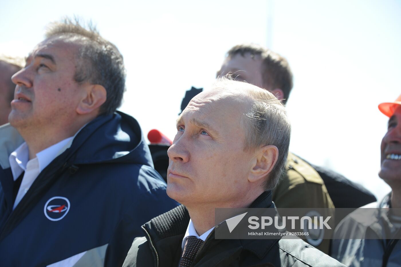 Vladimir Putin at Vostochny Space Center