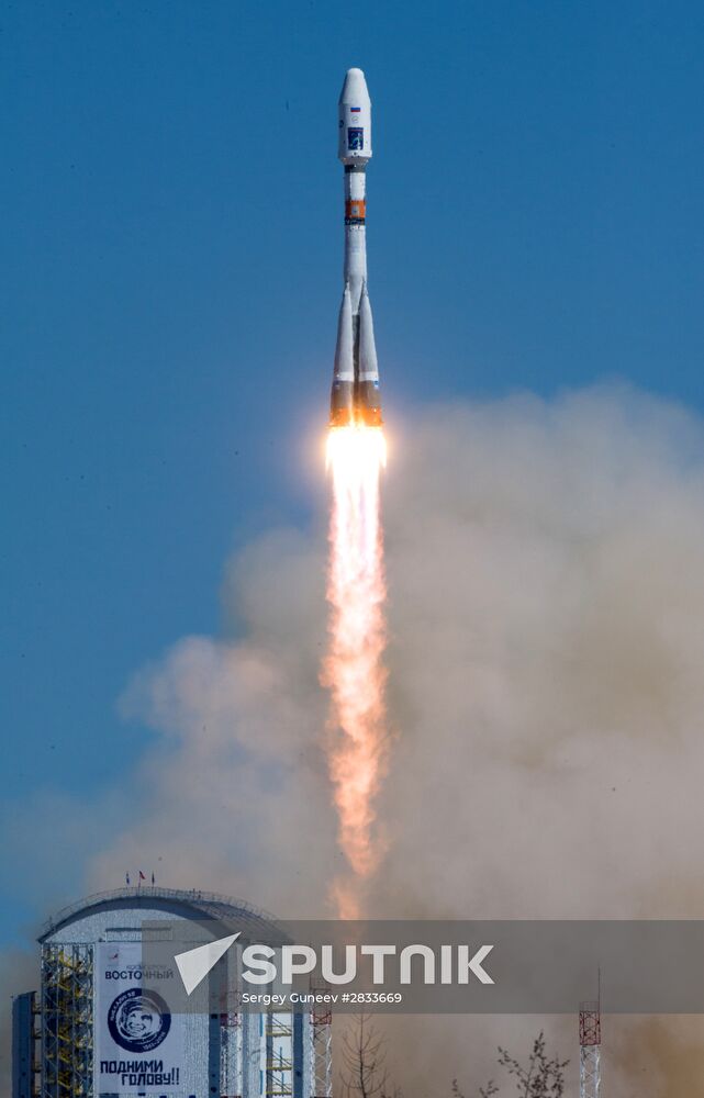 First launch at Vostochny Space Center