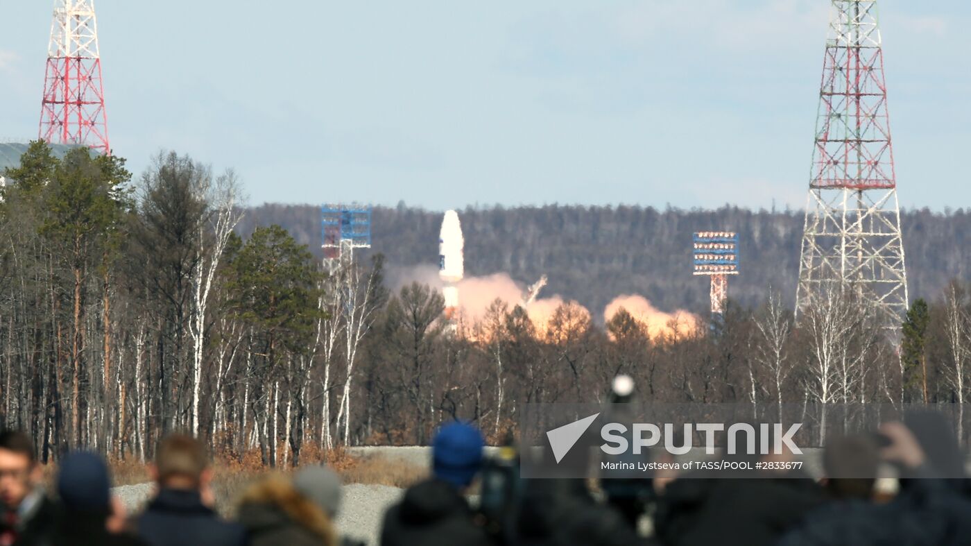 First launch at Vostochny Space Center