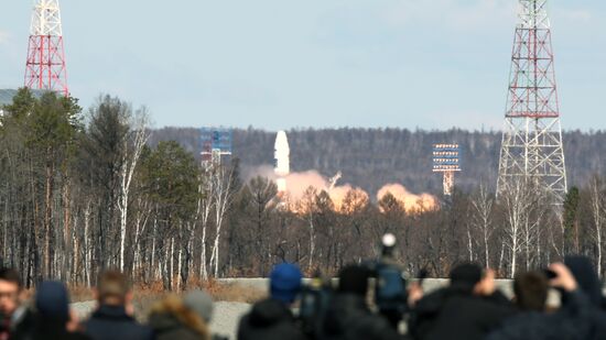 First launch at Vostochny Space Center