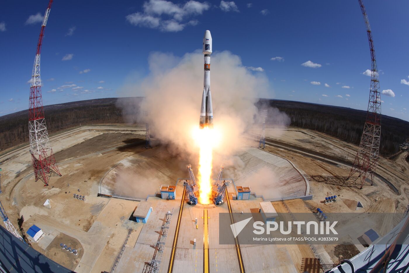 First launch at Vostochny Space Center