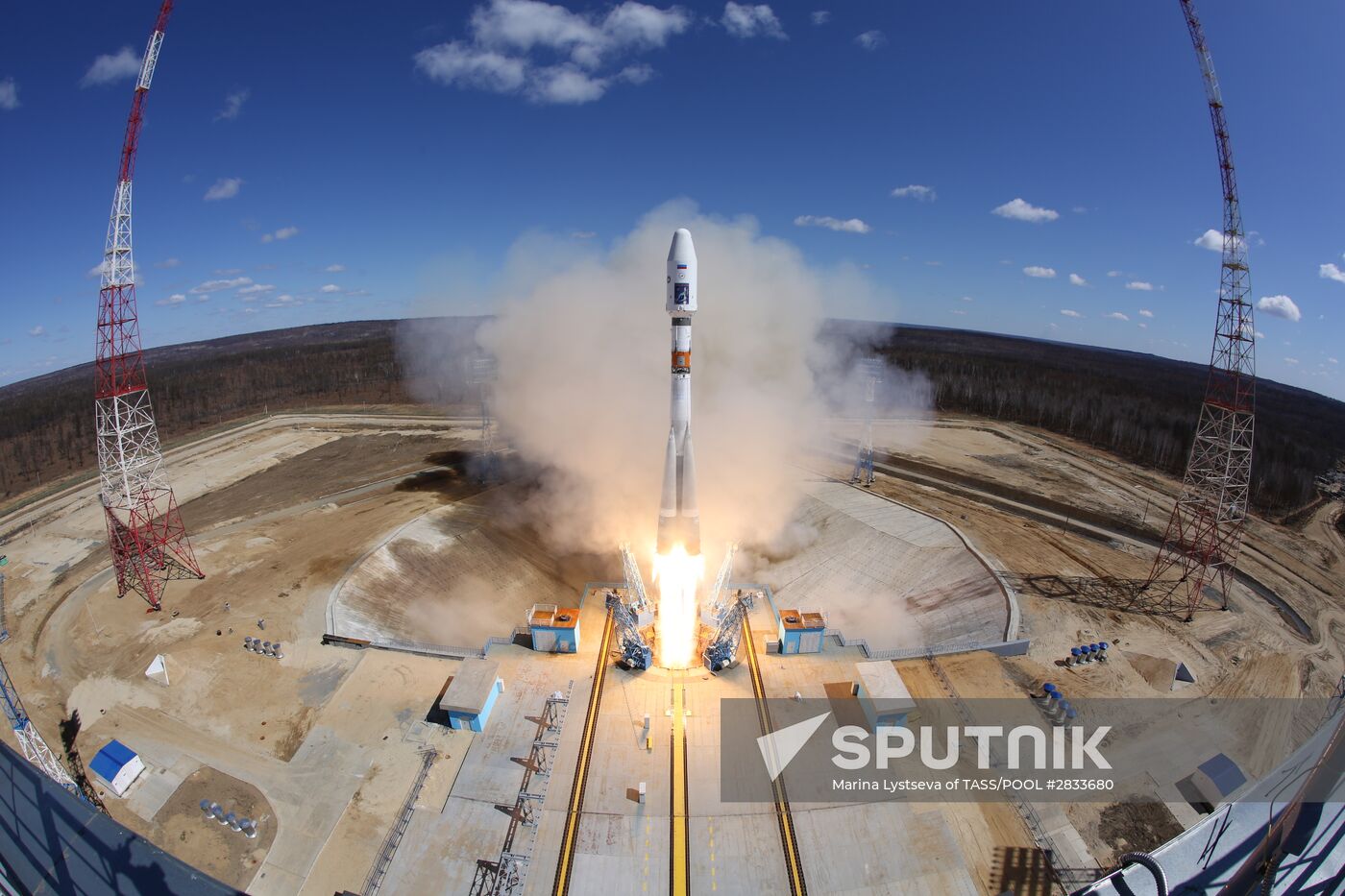 First launch at Vostochny Space Center