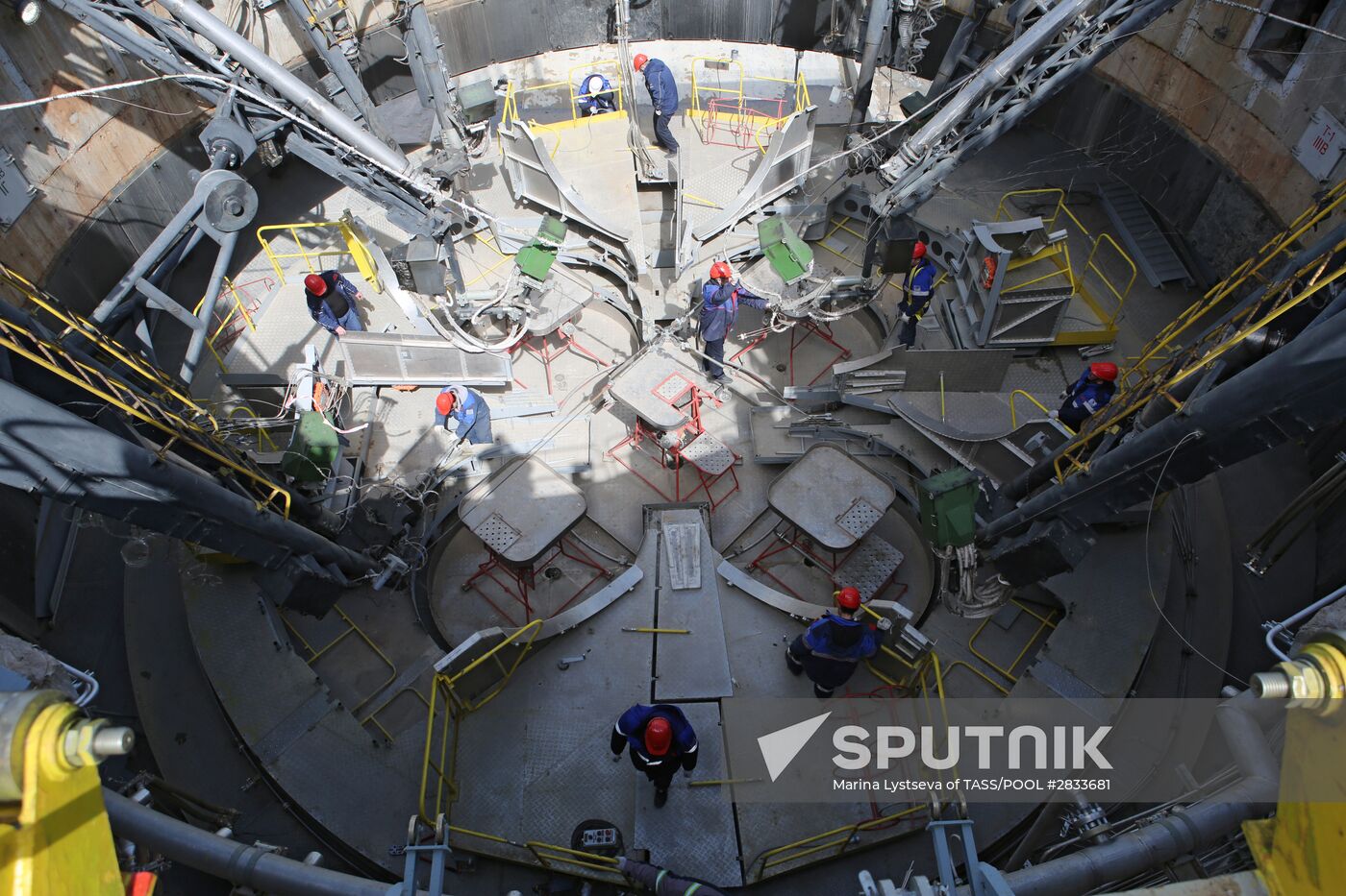 Vladimir Putin at Vostochny Space Launch Center