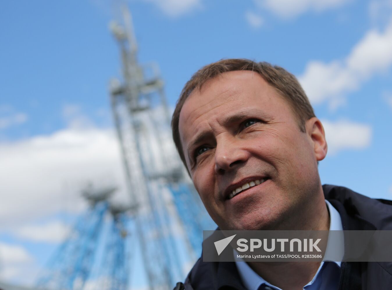 Vladimir Putin at Vostochny Space Launch Center