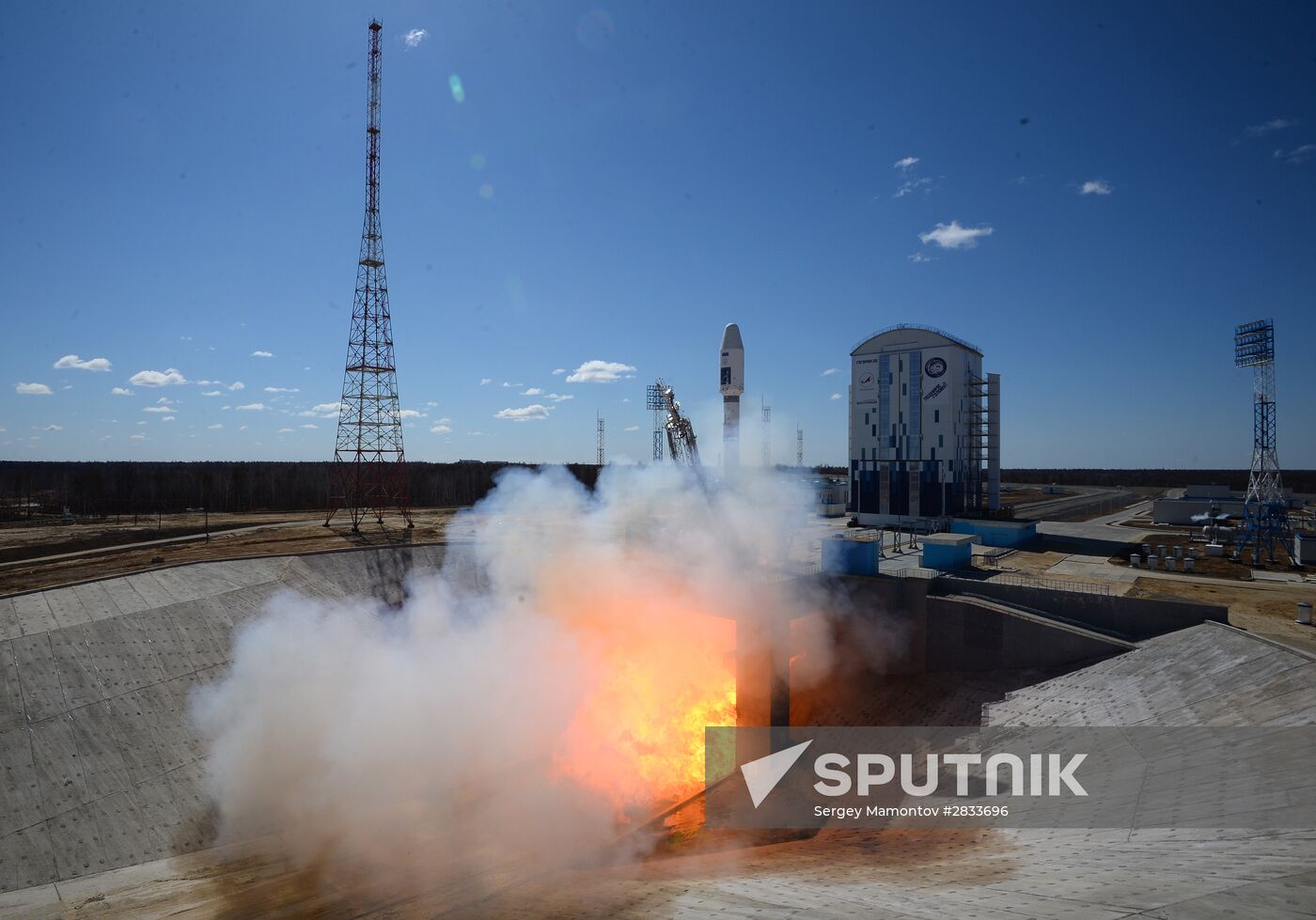 First launch at Vostochny Space Center