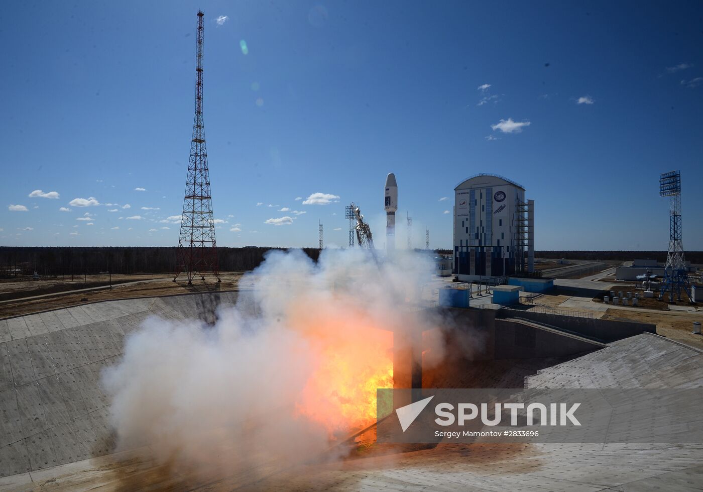 First launch at Vostochny Space Center
