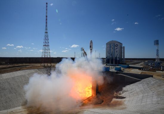 First launch at Vostochny Space Center