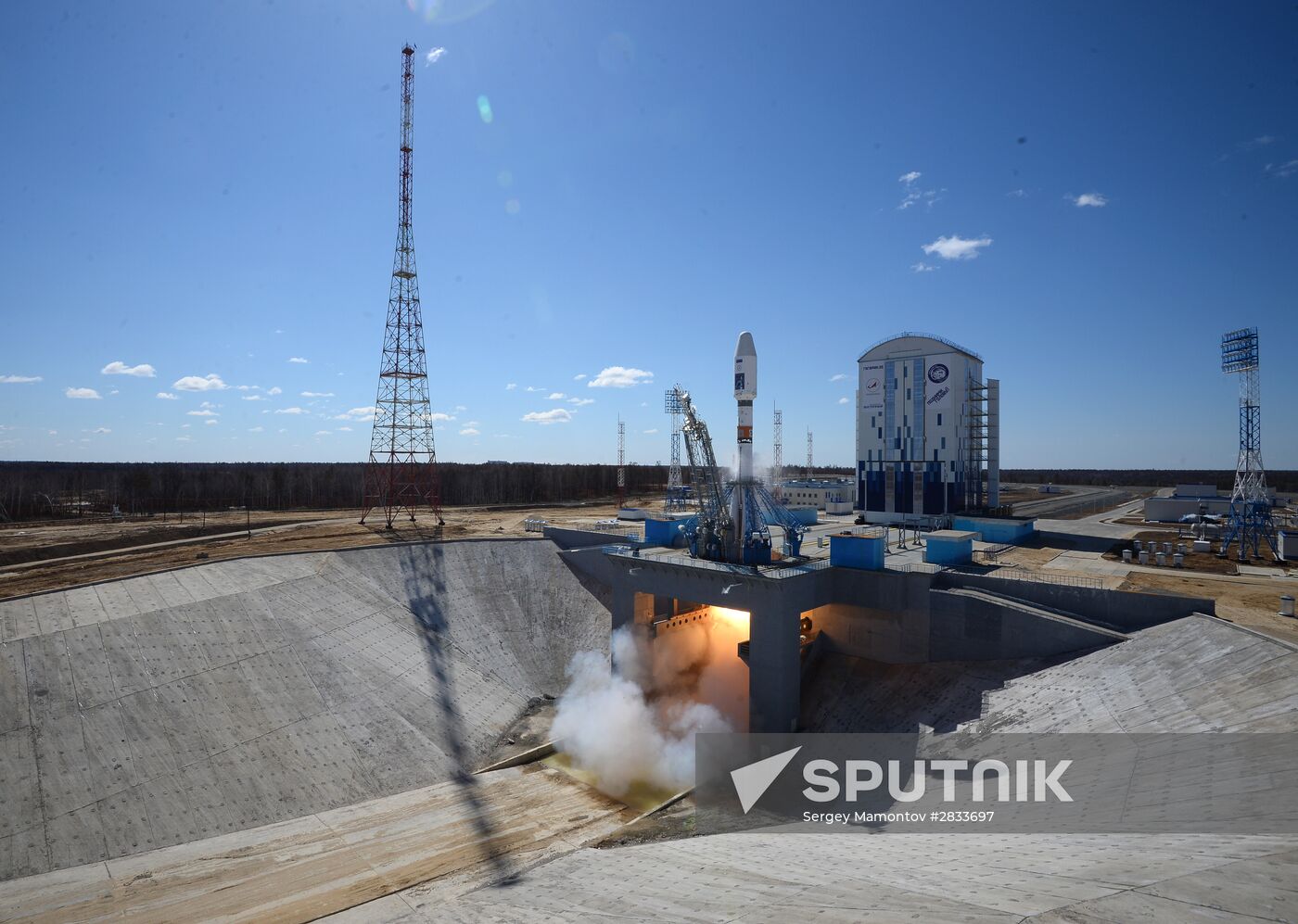 First launch at Vostochny Space Center