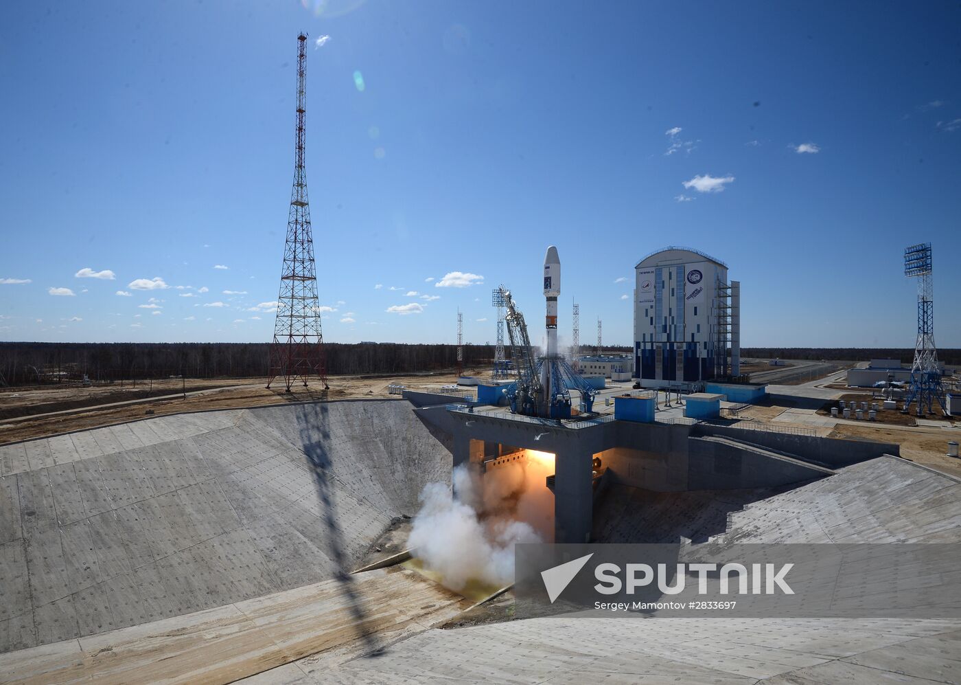 First launch at Vostochny Space Center