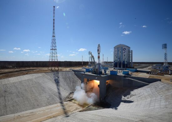 First launch at Vostochny Space Center
