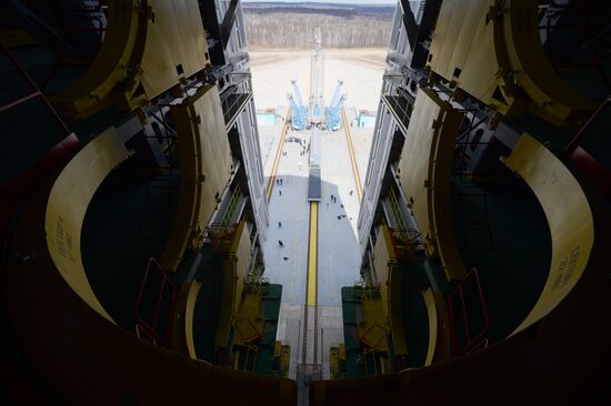 First launch at Vostochny Space Center