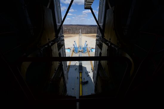 First launch at Vostochny Space Center