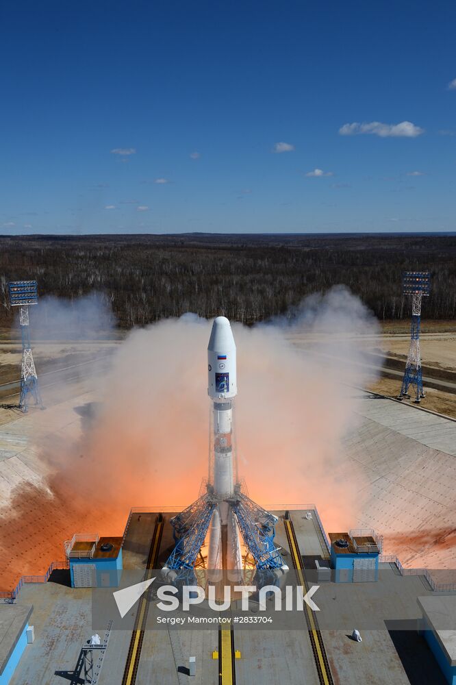 First launch at Vostochny Space Center