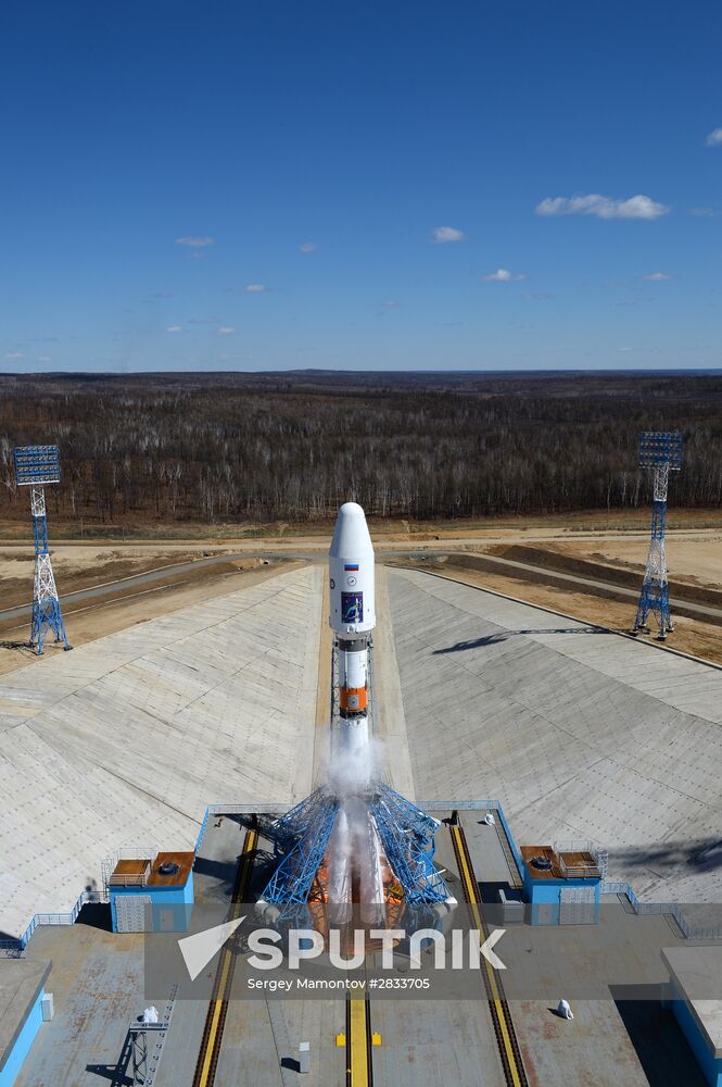 First launch at Vostochny Space Center