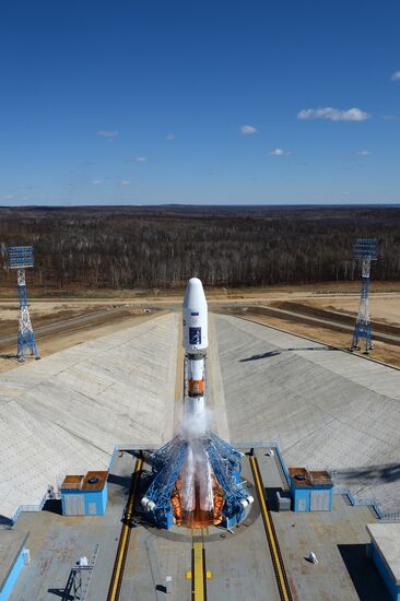 First launch at Vostochny Space Center