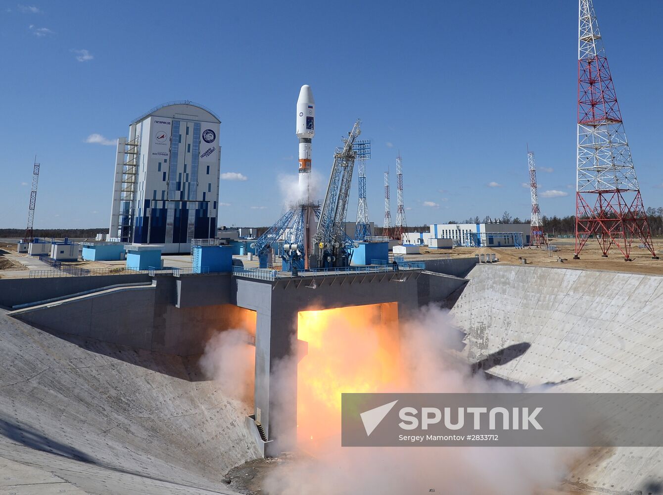 First launch at Vostochny Space Center