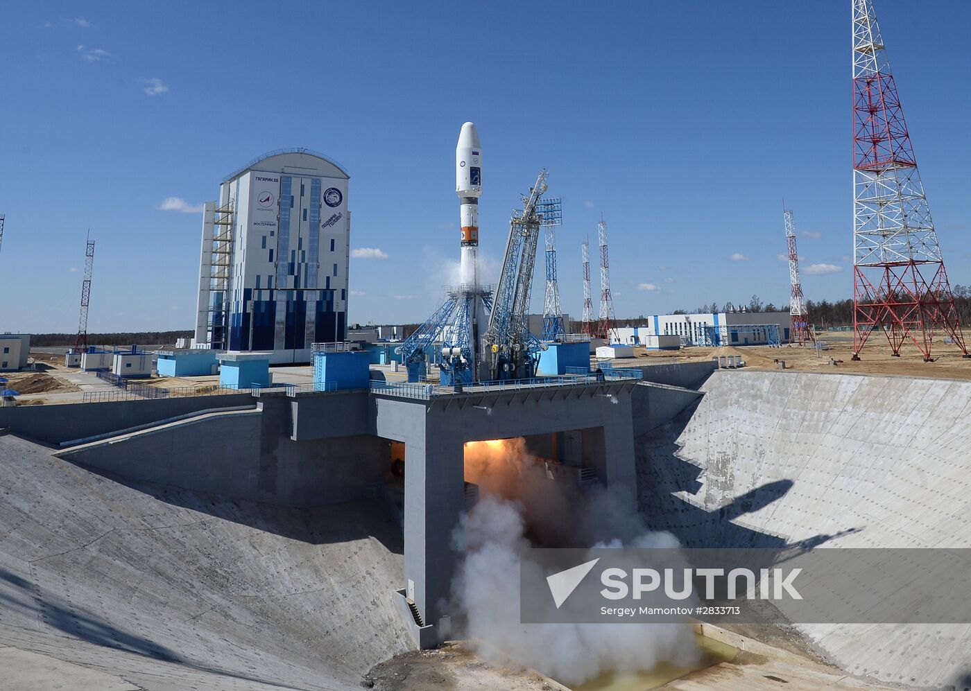 First launch at Vostochny Space Center