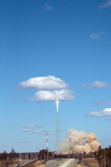 First launch at Vostochny Space Center