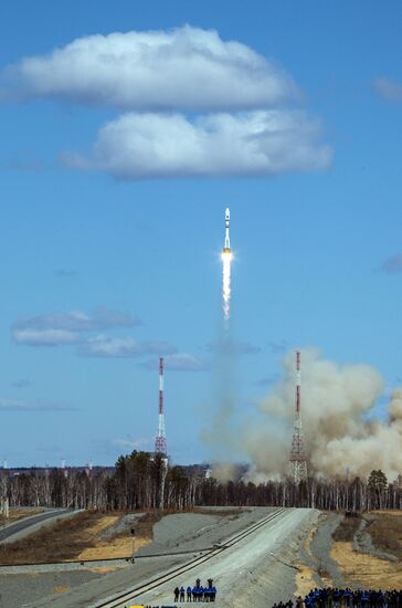 First launch at Vostochny Space Center
